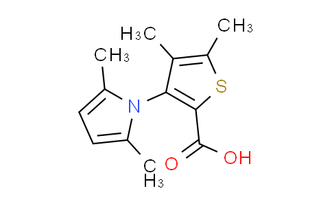 CAS No. 690990-60-4, 3-(2,5-dimethyl-1H-pyrrol-1-yl)-4,5-dimethylthiophene-2-carboxylic acid