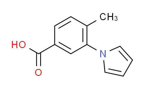 CAS No. 593272-75-4, 4-methyl-3-(1H-pyrrol-1-yl)benzoic acid