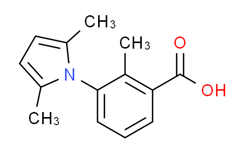 CAS No. 83141-00-8, 3-(2,5-dimethyl-1H-pyrrol-1-yl)-2-methylbenzoic acid