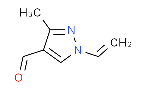 CAS No. 120841-95-4, 3-methyl-1-vinyl-1H-pyrazole-4-carbaldehyde