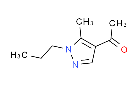 CAS No. 956951-04-5, 1-(5-methyl-1-propyl-1H-pyrazol-4-yl)ethanone