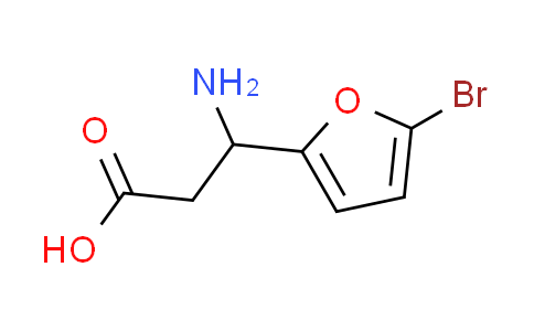 CAS No. 682803-05-0, 3-amino-3-(5-bromo-2-furyl)propanoic acid