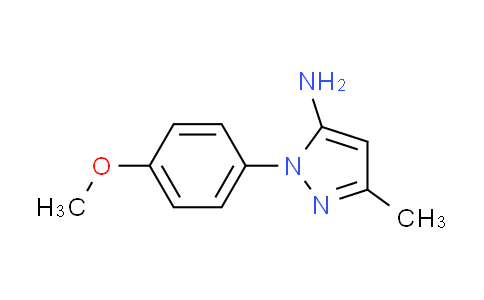 CAS No. 91331-86-1, 1-(4-methoxyphenyl)-3-methyl-1H-pyrazol-5-amine
