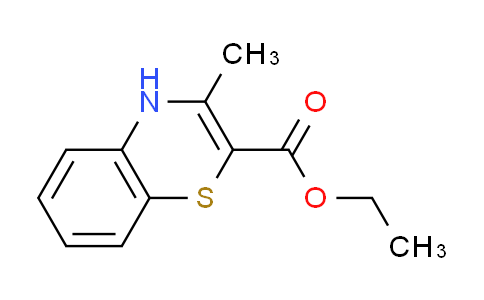 CAS No. 7625-01-6, ethyl 3-methyl-4H-1,4-benzothiazine-2-carboxylate