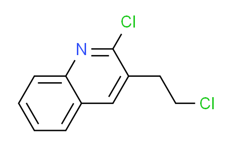 CAS No. 62595-04-4, 2-chloro-3-(2-chloroethyl)quinoline