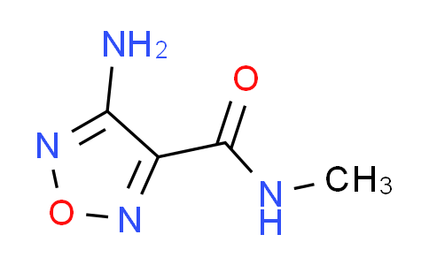 CAS No. 30720-84-4, 4-amino-N-methyl-1,2,5-oxadiazole-3-carboxamide
