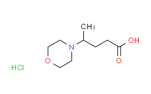 CAS No. 90950-73-5, 4-(4-morpholinyl)pentanoic acid hydrochloride