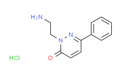 CAS No. 1609399-79-2, 2-(2-aminoethyl)-6-phenyl-3(2H)-pyridazinone hydrochloride