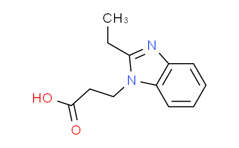 CAS No. 637322-36-2, 3-(2-ethyl-1H-benzimidazol-1-yl)propanoic acid