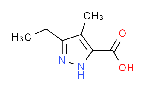 CAS No. 957129-38-3, 3-ethyl-4-methyl-1H-pyrazole-5-carboxylic acid