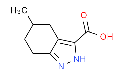 CAS No. 842972-14-9, 5-methyl-4,5,6,7-tetrahydro-2H-indazole-3-carboxylic acid