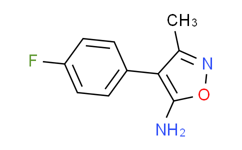 CAS No. 915919-94-7, 4-(4-fluorophenyl)-3-methylisoxazol-5-amine