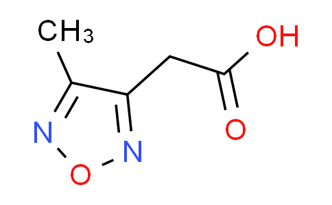 CAS No. 15323-69-0, (4-methyl-1,2,5-oxadiazol-3-yl)acetic acid