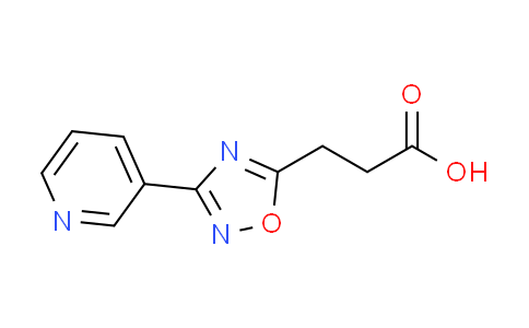 CAS No. 876716-11-9, 3-(3-pyridin-3-yl-1,2,4-oxadiazol-5-yl)propanoic acid