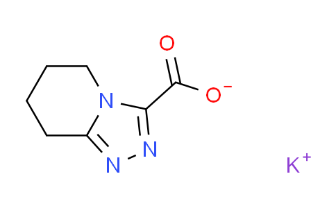 CAS No. 1177299-49-8, potassium 5,6,7,8-tetrahydro[1,2,4]triazolo[4,3-a]pyridine-3-carboxylate