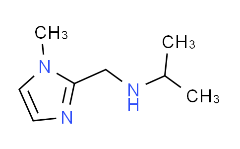 CAS No. 474056-47-8, N-[(1-methyl-1H-imidazol-2-yl)methyl]propan-2-amine