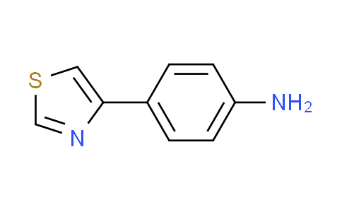 CAS No. 60759-10-6, 4-(1,3-thiazol-4-yl)aniline