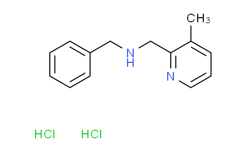 CAS No. 1269198-98-2, N-benzyl-1-(3-methyl-2-pyridinyl)methanamine dihydrochloride
