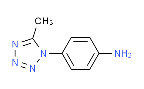 CAS No. 64170-55-4, 4-(5-methyl-1H-tetrazol-1-yl)aniline