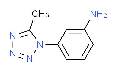 CAS No. 500701-24-6, 3-(5-methyl-1H-tetrazol-1-yl)aniline
