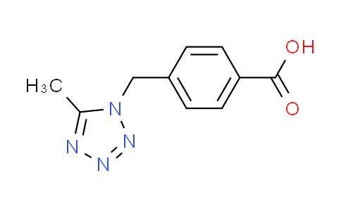 CAS No. 842972-18-3, 4-[(5-methyl-1H-tetrazol-1-yl)methyl]benzoic acid