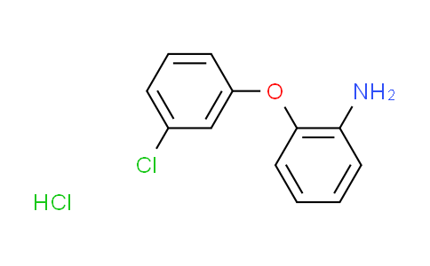 CAS No. 879662-08-5, [2-(3-chlorophenoxy)phenyl]amine hydrochloride