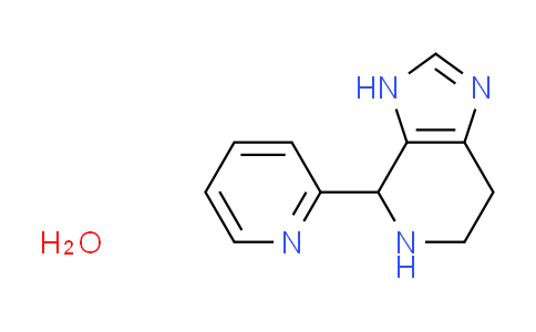 CAS No. 1268982-42-8, 4-(2-pyridinyl)-4,5,6,7-tetrahydro-3H-imidazo[4,5-c]pyridine hydrate