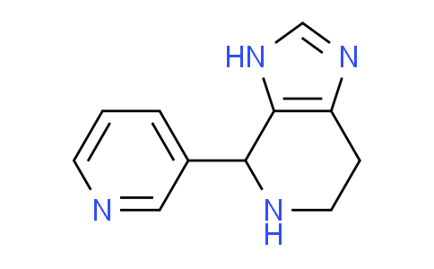CAS No. 876708-23-5, 4-pyridin-3-yl-4,5,6,7-tetrahydro-3H-imidazo[4,5-c]pyridine