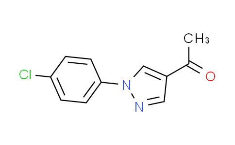CAS No. 925580-76-3, 1-[1-(4-chlorophenyl)-1H-pyrazol-4-yl]ethanone
