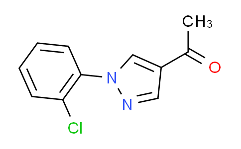 CAS No. 925155-57-3, 1-[1-(2-chlorophenyl)-1H-pyrazol-4-yl]ethanone