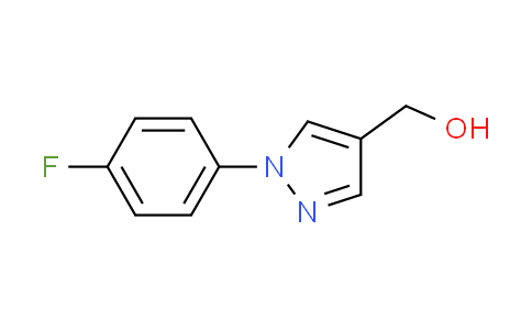 CAS No. 153863-34-4, [1-(4-fluorophenyl)-1H-pyrazol-4-yl]methanol