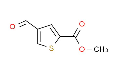 CAS No. 67808-68-8, methyl 4-formyl-2-thiophenecarboxylate