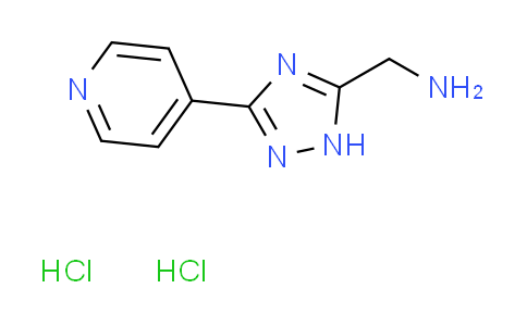 CAS No. 1013430-70-0, {[3-(4-pyridinyl)-1H-1,2,4-triazol-5-yl]methyl}amine dihydrochloride