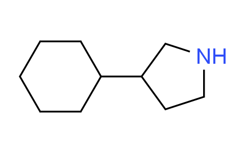 CAS No. 78813-85-1, 3-cyclohexylpyrrolidine