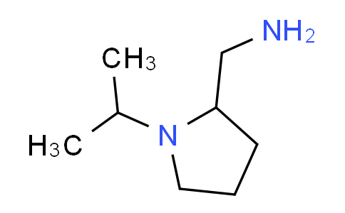 CAS No. 26116-15-4, 1-(1-isopropyl-2-pyrrolidinyl)methanamine