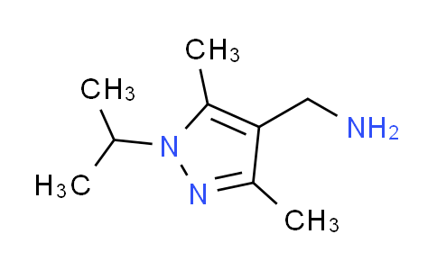 CAS No. 1007540-98-8, 1-(1-isopropyl-3,5-dimethyl-1H-pyrazol-4-yl)methanamine