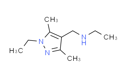CAS No. 942852-84-8, N-[(1-ethyl-3,5-dimethyl-1H-pyrazol-4-yl)methyl]ethanamine