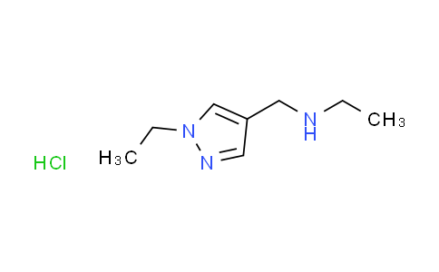 CAS No. 1269104-94-0, N-[(1-ethyl-1H-pyrazol-4-yl)methyl]ethanamine hydrochloride