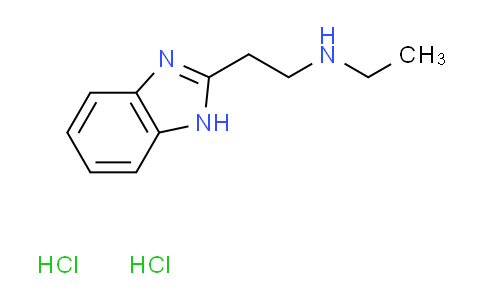 CAS No. 5528-19-8, [2-(1H-benzimidazol-2-yl)ethyl]ethylamine dihydrochloride