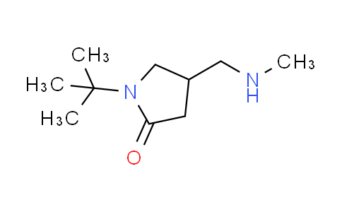 CAS No. 893750-65-7, 1-tert-butyl-4-[(methylamino)methyl]pyrrolidin-2-one
