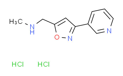 CAS No. 1255718-17-2, N-methyl-1-[3-(3-pyridinyl)-5-isoxazolyl]methanamine dihydrochloride