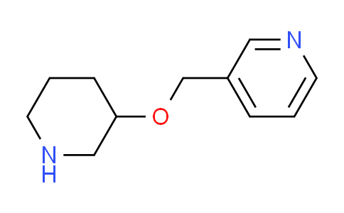CAS No. 933758-64-6, 3-[(piperidin-3-yloxy)methyl]pyridine