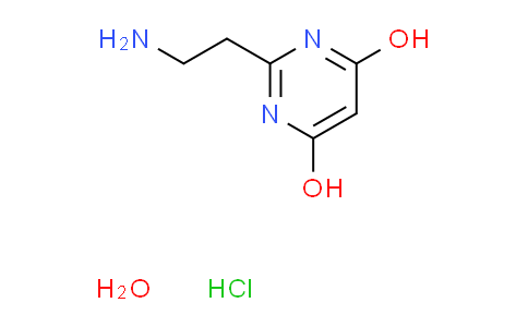 CAS No. 1082402-61-6, 2-(2-aminoethyl)-4,6-pyrimidinediol hydrochloride hydrate