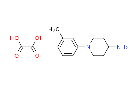 CAS No. 1609399-81-6, 1-(3-methylphenyl)-4-piperidinamine oxalate