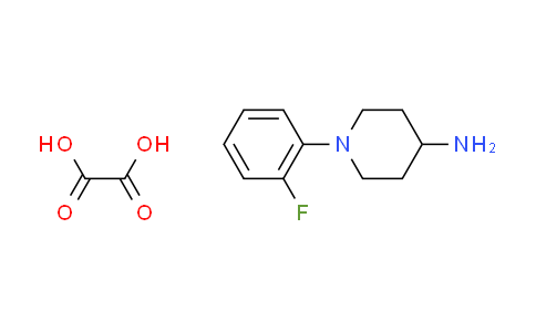 CAS No. 1609403-94-2, 1-(2-fluorophenyl)-4-piperidinamine oxalate