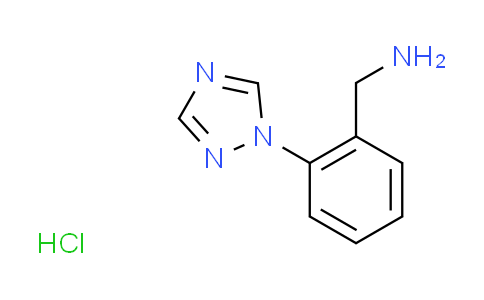 CAS No. 869591-75-3, [2-(1H-1,2,4-triazol-1-yl)benzyl]amine hydrochloride