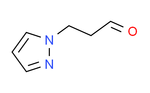 CAS No. 89532-43-4, 3-(1H-pyrazol-1-yl)propanal