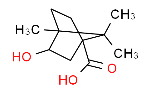 CAS No. 93257-31-9, 3-hydroxy-4,7,7-trimethylbicyclo[2.2.1]heptane-1-carboxylic acid