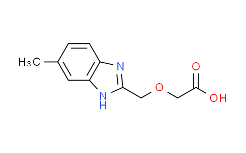 CAS No. 876716-55-1, [(6-methyl-1H-benzimidazol-2-yl)methoxy]acetic acid