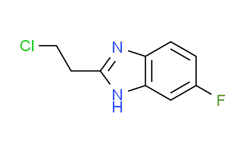 CAS No. 915923-27-2, 2-(2-chloroethyl)-6-fluoro-1H-benzimidazole